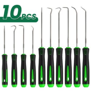KPX 10-Piece Pick and Hook Tool Set - Green