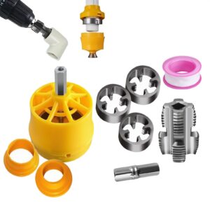Pipe Threading Tool Set, 9 Pieces