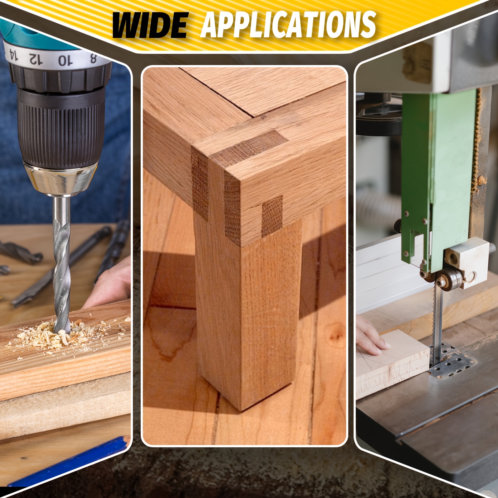 KPX square mortise bit furniture joint application