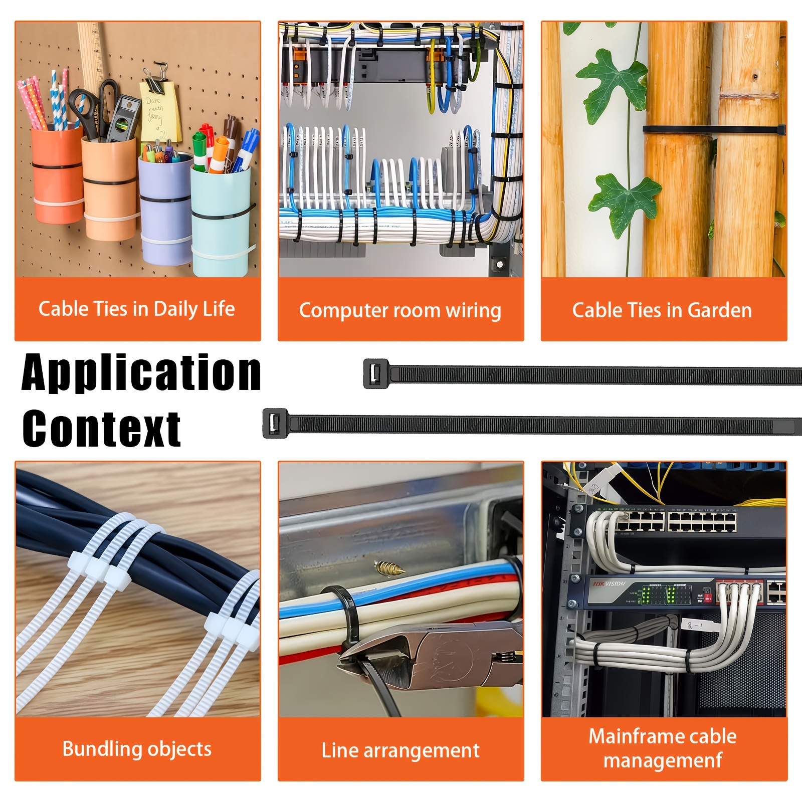 KPX cable tie application examples