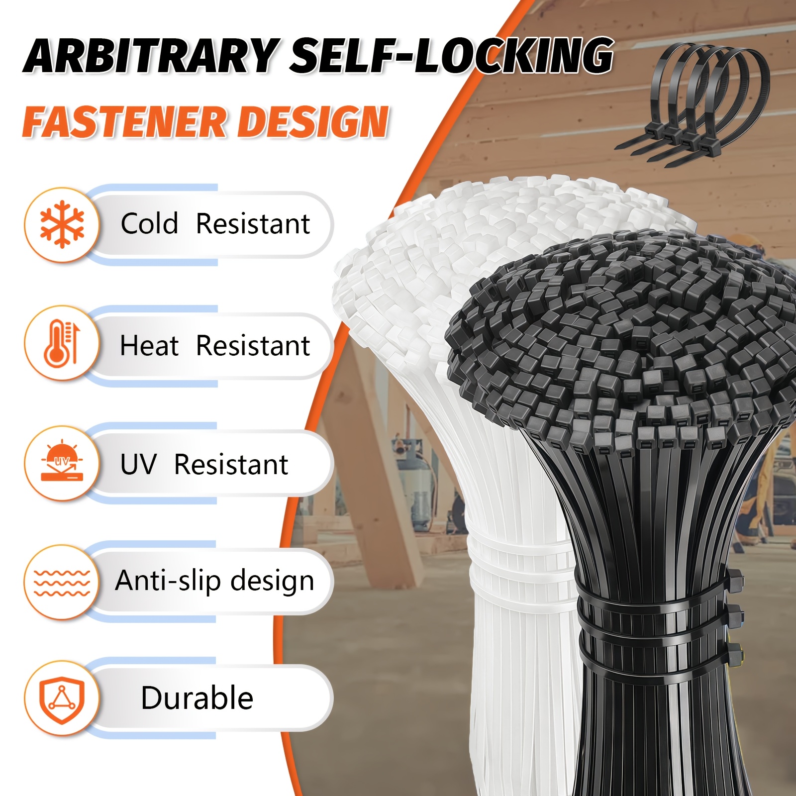 KPX cable tie cold heat and UV resistance overview