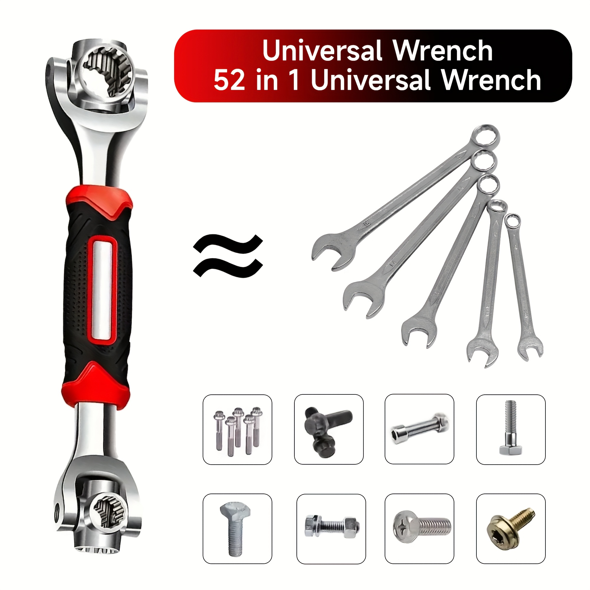 KPX universal wrench fastener examples